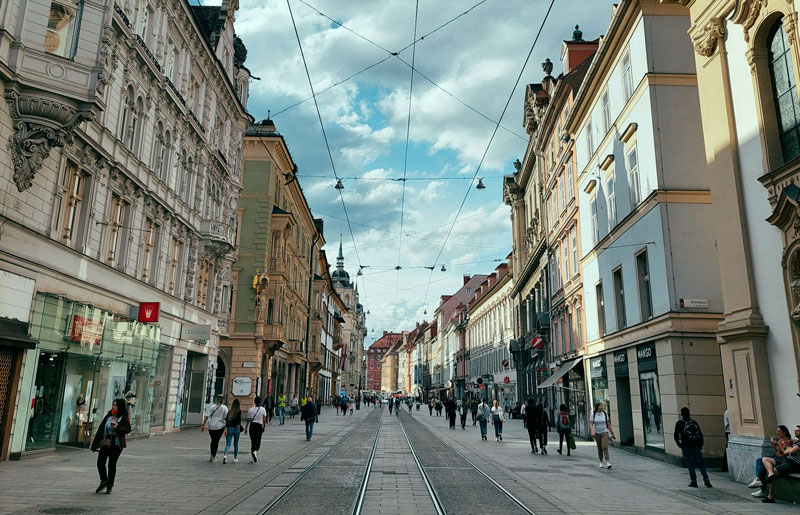 Einkaufen in Graz